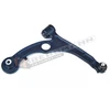 Image de FEBI BILSTEIN 107528 Bras de suspension Essieu avant droit, Fonte d'acier, barre oscillant transversal, avec rotule de suspension, avec paliers en caoutchouc
