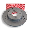 Image de FEBI BILSTEIN 107724 Disque de frein Essieu arrière, plein, revêtu