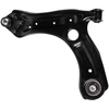 Image de FEBI BILSTEIN 107845 Bras de suspension inférieur, Tôle d'acier, barre oscillant transversal, avec rotule de suspension, avec paliers en caoutchouc