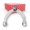 Image de FEBI BILSTEIN 107851 Bras de suspension Essieu avant droit, Aluminium, barre oscillant transversal, avec rotule de suspension, avec paliers en caoutchouc
