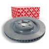 Image de FEBI BILSTEIN 108209 Disque de frein Essieu avant gauche, rainuré/ventilé de l'intérieur, revêtu, à haute teneur en carbone