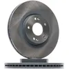 Image de FEBI BILSTEIN 108408 Disque de frein Essieu avant, ventilé de l'intérieur, revêtu