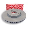 Image de FEBI BILSTEIN 108421 Disque de frein Essieu avant, ventilé de l'intérieur, revêtu