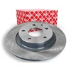 Image de FEBI BILSTEIN 108480 Disque de frein Essieu arrière, plein, revêtu