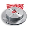 Image de FEBI BILSTEIN 108483 Disque de frein Essieu arrière, ventilé de l'intérieur, revêtu