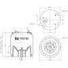 Image de FEBI BILSTEIN 109190 Soufflet à air, suspension pneumatique