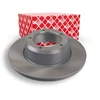Image de FEBI BILSTEIN 170049 Disque de frein Essieu avant, plein, revêtu