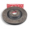 Image de FEBI BILSTEIN 171485 Disque de frein Essieu avant, perforé/ventilé de l'intérieur, revêtu, à haute teneur en carbone