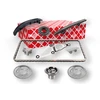 Image de FEBI BILSTEIN 172447 Jeu de distribution à chaînes Standard Medium Kit Chaîne fermée, avec tendeur de chaîne