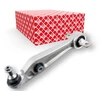 Image de FEBI BILSTEIN 179411 Bras de suspension Essieu avant gauche, Aluminium, barre oscillant transversal, avec rotule de suspension, avec paliers en caoutchouc