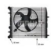 Image de MAHLE CR 123 000S Radiateur du moteur ailettes jointes mécaniquement, boîte de vitesses manuelle