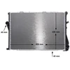 Image de MAHLE CR 295 000S Radiateur du moteur Grille de radiateur soudée, avec raccords rapides
