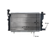 Image de MAHLE CR 428 000S Radiateur du moteur ailettes jointes mécaniquement, boîte de vitesses manuelle