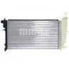 Image de CLIMTEX CH1-1184 Radiateur du moteur ailettes jointes mécaniquement, boîte de vitesses manuelle