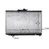 Image de MAHLE CR 768 000S Radiateur du moteur Grille de radiateur soudée, boîte de vitesses manuelle