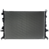 Image de MAHLE CR 1724 000P Radiateur du moteur ailettes jointes mécaniquement