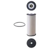 Image de MAHLE OX 1236D Filtre à huile Cartouche filtrante, avec joint d'étanchéite