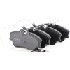 Image de RIDEX 402B0378 Jeu de plaquettes de frein Essieu avant, contact de signal d'usure inclus