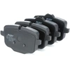 Image de RIDEX 402B0560 Jeu de plaquettes de frein Essieu arrière, contact de signal d'usure exclu, avec vis d'étrier de frein, avec accessoires