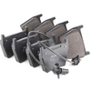 Image de RIDEX 402B0514 Jeu de plaquettes de frein Essieu avant, contact de signal d'usure inclus, Front
