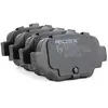 Image de RIDEX 402B0558 Jeu de plaquettes de frein Essieu arrière, contact de signal d'usure exclu