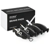 Image de RIDEX 402B0817 Jeu de plaquettes de frein Essieu avant, contact de signal d'usure inclus, avec clip de piston, sans accessoires