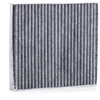 Image de RIDEX 424I0296 Filtre d'habitacle Filtre à charbon actif