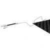 Image de RIDEX 83B0257 Flexible De Frein Essieu arrière gauche, avec tuyau