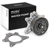 Image de RIDEX 1260W0089 Pompe à eau avec poulie, pour système dentrainement à courroie trapézoïdale nervures, Poulie montée à force, Fonte d'aluminium