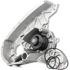 Image de RIDEX 1260W0156 Pompe à eau avec poulie, avec joints, Fonte d'aluminium