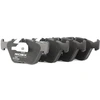 Image de RIDEX 402B0027 Jeu de plaquettes de frein Essieu avant, contact de signal d'usure exclu, avec clip de piston