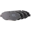 Image de RIDEX 402B0126 Jeu de plaquettes de frein Essieu avant, contact de signal d'usure exclu, avec tôle anti-bruit, avec accessoires