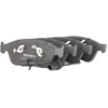 Image de RIDEX 402B0302 Jeu de plaquettes de frein Essieu avant, contact de signal d'usure inclus, avec clip de piston