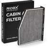 Image de RIDEX 424I0002 Filtre d'habitacle Filtre à charbon actif