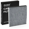 Image de RIDEX 424I0065 Filtre d'habitacle Filtre à charbon actif