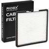 Image de RIDEX 424I0254 Filtre d'habitacle Filtre à particules