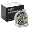 Image de RIDEX 1260W0182 Pompe à eau Nbr. dents: 18, avec poulie, avec joint d'étanchéite