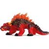Image de Lezard De Lave Rouge Et Noir