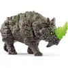 Image de Rhino De Pierre Marron Et Vert