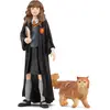 Image de Figurine Hermione Et Pattenrond Beige