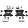 Image de FERODO FVR4950 Jeu de plaquettes de frein PREMIER ECO FRICTION contact de signal d'usure inclus, avec vis d'étrier de frein, avec accessoires