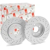 Image de FERODO DDF2464C Disque de frein ventilé, revêtu, sans accessoires, sans vis/boulons