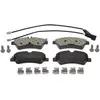 Image de FERODO FVR5076 Jeu de plaquettes de frein PREMIER contact de signal d'usure inclus, avec vis d'étrier de frein, avec accessoires