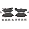 Image de FERODO FDB5097 Jeu de plaquettes de frein PREMIER ECO FRICTION contact de signal d'usure inclus, avec vis d'étrier de frein, avec accessoires