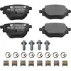 Image de FERODO FDB5196 Jeu de plaquettes de frein PREMIER ECO FRICTION non préparé pour l'indicateur d'usure, avec vis d'étrier de frein, avec accessoires