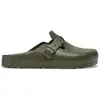 Image de Birkenstock Boston EVA Tongs - kaki, Taille 46