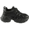 Image de Baskets en vegan nappa et mesh femme Buffalo Saturn Lace Noir 37 1636350
