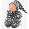 Image de Poupée Babipouce Brille dans la nuit gris fonce uni avec decor