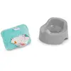 Image de Pot Et Lingette Pour Poupon 30 Et 36 Cm Multicolore