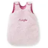 Image de Turbulette Peluche Rose Pour Poupon 30 Cm Multicolore